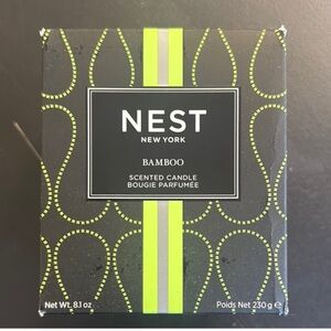 NEST Fragrances Bamboo Scented Candle - Black and Green